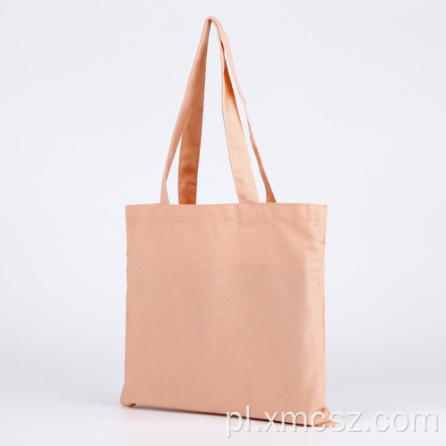 Kolorowa różowo-czarno-biała eko torba na zakupy